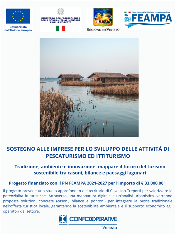 Verso un nuovo modello di accoglienza: approvato lo studio per il Pescaturismo a Cavallino-Treporti.
